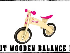 Skuut wooden balance bike