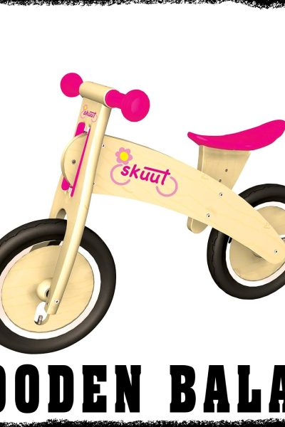 Skuut wooden balance bike